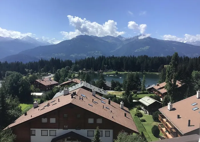 Apartamento Attique - Vue Plongeante Sur Le De La Moubra Crans-Montana