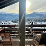 Attique - Vue Plongeante Sur Le De La Moubra Lejlighed Crans-Montana