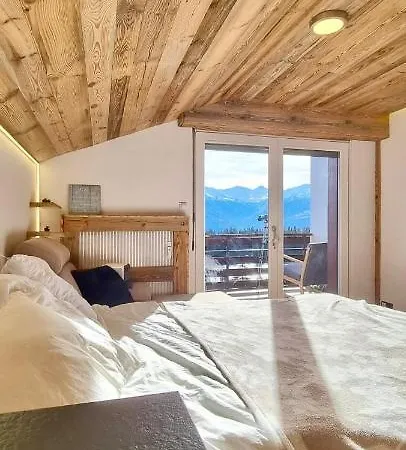 Attique - Vue Plongeante Sur Le De La Moubra Apartmán Crans-Montana